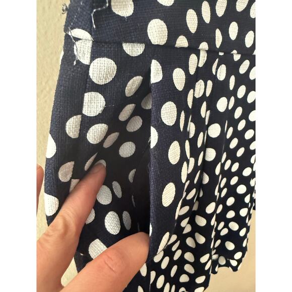 J. Crew Blue & White Polka Dot Shorts Size 14 - Picture 3 of 10